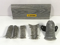 Плинтус Плинтус Ideal Comfort 55mm Дуб пепельный 210 фото 1 | FLOORDEALER